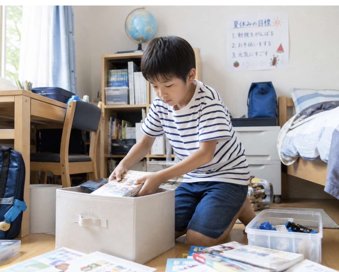 お子さまとお片付け